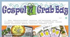Desktop Screenshot of gospelgrabbag.com